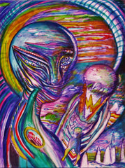 space man with