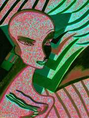 l wonder you,water colour printer girl