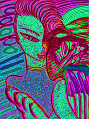 love my space cake girl