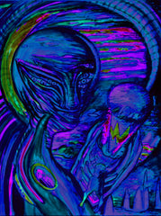 space man with