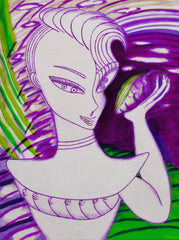 love my space night cake girl