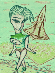 love my space cake girl