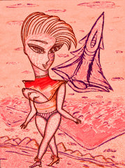 love my space cake girl