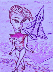 love my space cake girl