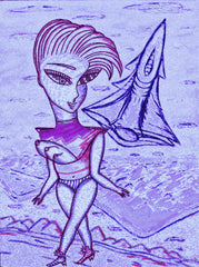 love my space cake girl