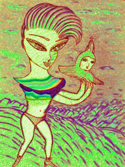 love my space cake girl