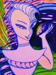 love my space night cake girl