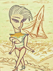 love my space cake girl