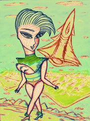 love my space cake girl
