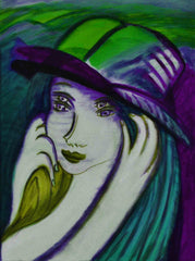 l don't know,with sun hat