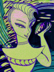 love my space night cake girl
