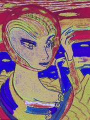 space computer girl