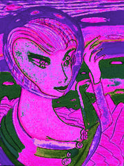 space computer girl