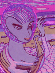 space computer girl