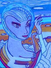 space computer girl
