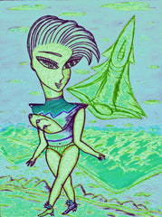 love my space cake girl