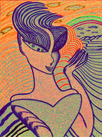 love my space cake girl