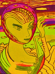 space computer girl