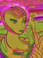 space computer girl