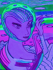 space computer girl