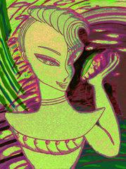 love my space night cake girl