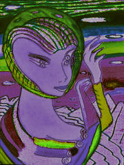space computer girl