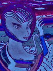 space computer girl