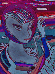 space computer girl