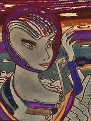 space computer girl