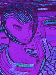 space computer girl