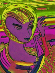 space computer girl