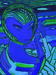 space computer girl