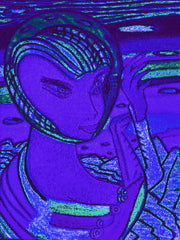 space computer girl