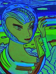 space computer girl