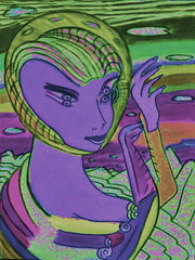 space computer girl