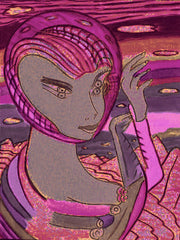 space computer girl