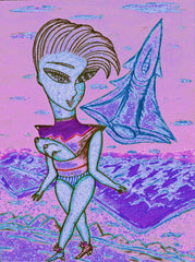 love my space cake girl