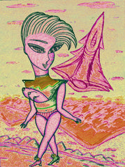 love my space cake girl