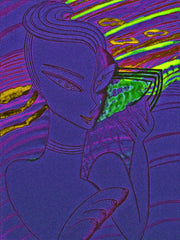 love my space cake girl