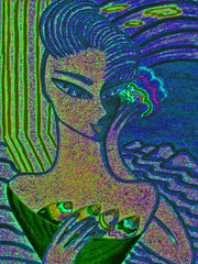 love my space touch me cake girl