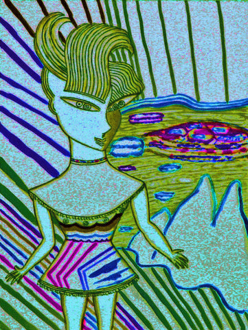 love my,just take all of me space cake girl