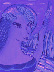 space women with bird WITH LITTLE GIRL FREE