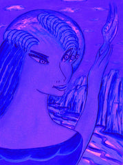 space women with bird WITH LITTLE GIRL FREE