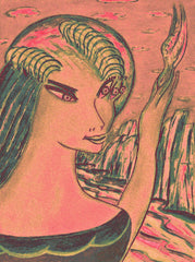 space women with bird WITH LITTLE GIRL FREE