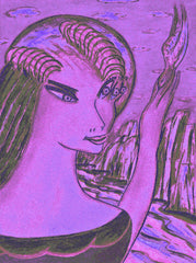 space women with bird WITH LITTLE GIRL FREE