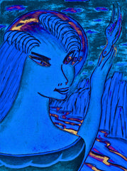 space women with bird WITH LITTLE GIRL FREE