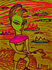 love my [               ] space cake girl