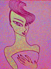 love my space cake girl