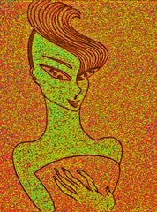 love my space cake girl