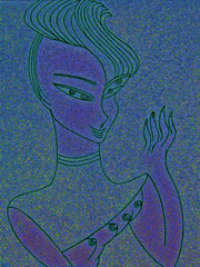 love my space cake girl